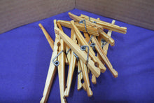 Load image into Gallery viewer, Clothespins Hand Made - Spring Clothespins - Bare (no finish) - Sold in packs of 10